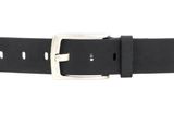 Vanzetti 40mm Leather Belt W90 Black Vanzetti 40mm Leather Belt W90 Black
