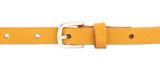 Vanzetti Neon Booster 15mm Full Leather Belt W105 Yellow