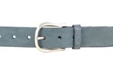 Vanzetti Genuine Beauty 35mm Full Leather Belt W90 Petrol Green