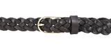 Vanzetti Braided Women's Belt W110 Black Vanzetti Braided Women's Belt W110 Black