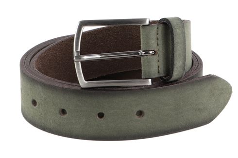 Vanzetti 35mm Leather Belt W105 Forest Green