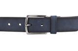 Vanzetti 35mm Leather Belt W95 Navy Vanzetti 35mm Leather Belt W95 Navy