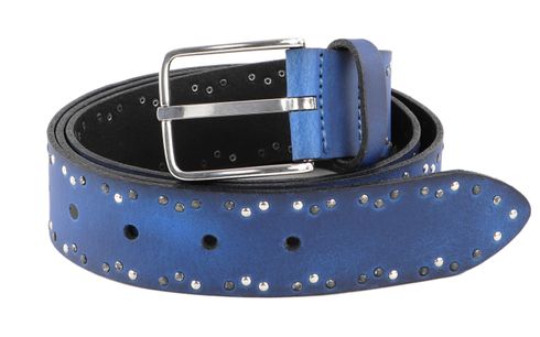Vanzetti Denim Love 35mm Full Leather Belt W110 Jeans