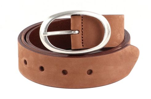 Vanzetti Classics 35mm Full Leather Belt W75 Cognac