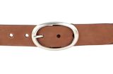 Vanzetti Classics 35mm Full Leather Belt W75 Cognac