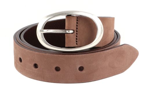 Vanzetti Classics 35mm Full Leather Belt W85 Darkbrown