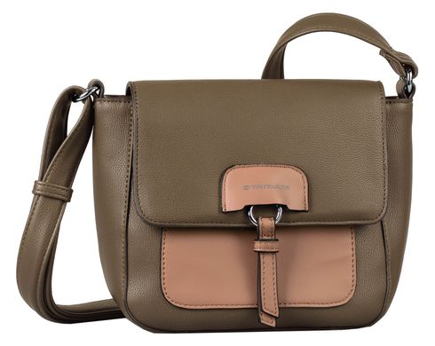 TOM TAILOR Bonnie Flap Bag M Mixed Taupe