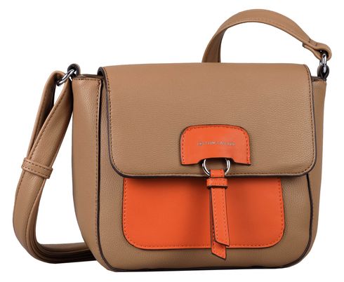 TOM TAILOR Bonnie Flap Bag M Mixed Nougat
