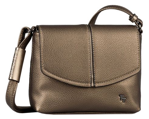 TOM TAILOR Ronja Flap Bag XS Bronze