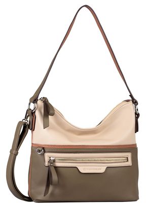 TOM TAILOR Jule Hobo Bag Mixed Taupe