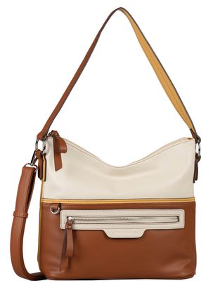 TOM TAILOR Jule Hobo Bag Mixed Cognac