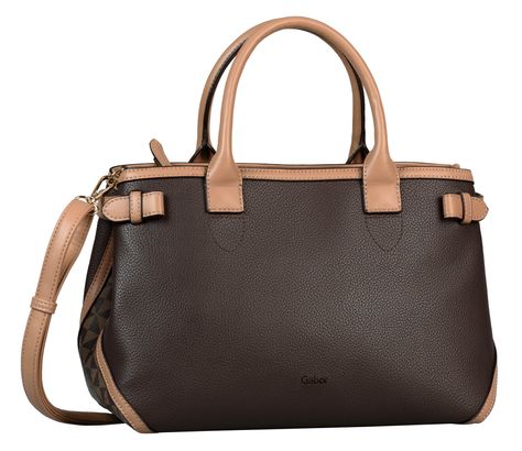Gabor Baria Zip Shopper M Mixed Brown