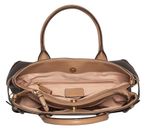 Gabor Baria Zip Shopper M Mixed Brown Gabor Baria Zip Shopper M Mixed Brown