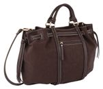 Gabor Carina Zip Shopper L Dark Brown Gabor Carina Zip Shopper L Dark Brown