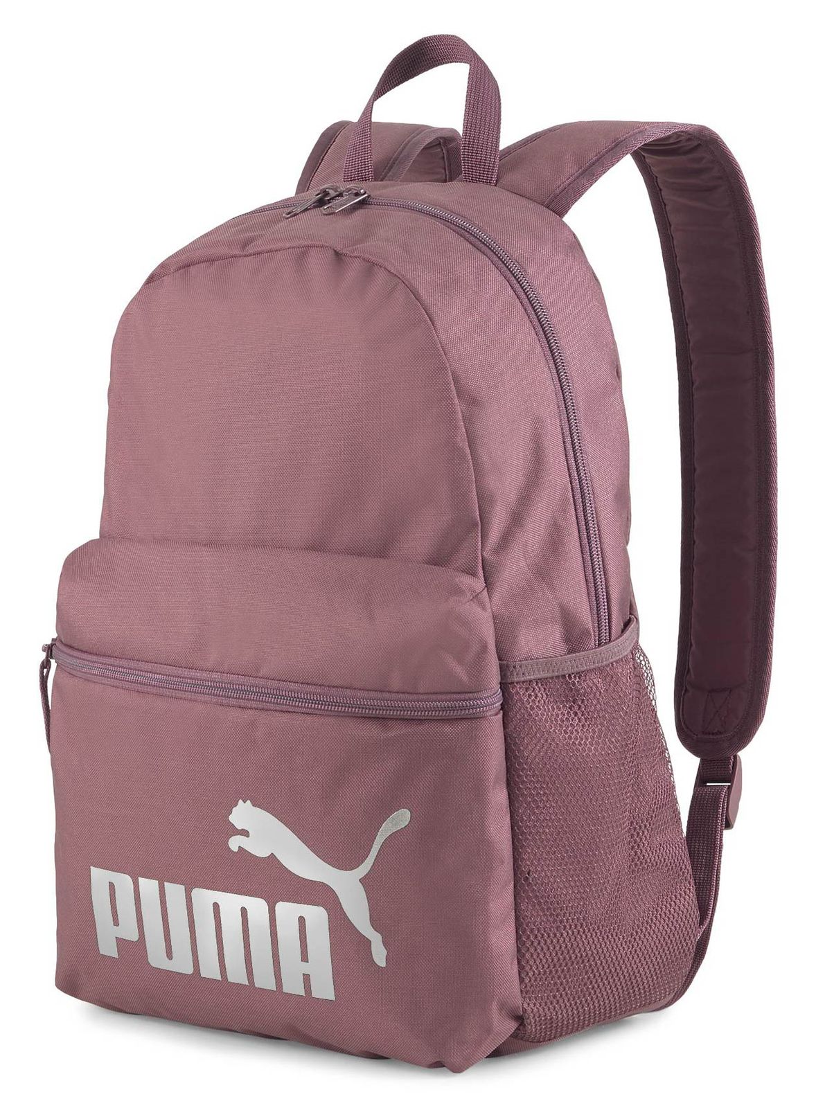 PUMA Phase Backpack Dusty Plum-Metallic Logo PUMA Phase Backpack Dusty Plum-Metallic Logo