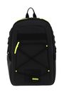 LACOSTE Outdoor Croc Backpack Noir Lime LACOSTE Outdoor Croc Backpack Noir Lime