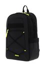 LACOSTE Outdoor Croc Backpack Noir Lime LACOSTE Outdoor Croc Backpack Noir Lime