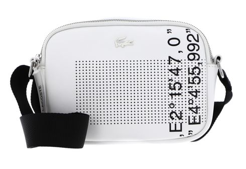 LACOSTE Crossover Bag Blanc Noir