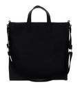 LACOSTE S Shopping Bag Noir Blanc