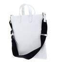LACOSTE S Shopping Bag Blanc Noir