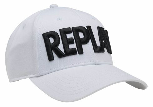 REPLAY Cap Optical White