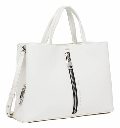 REPLAY Shoulder Bag Optical White