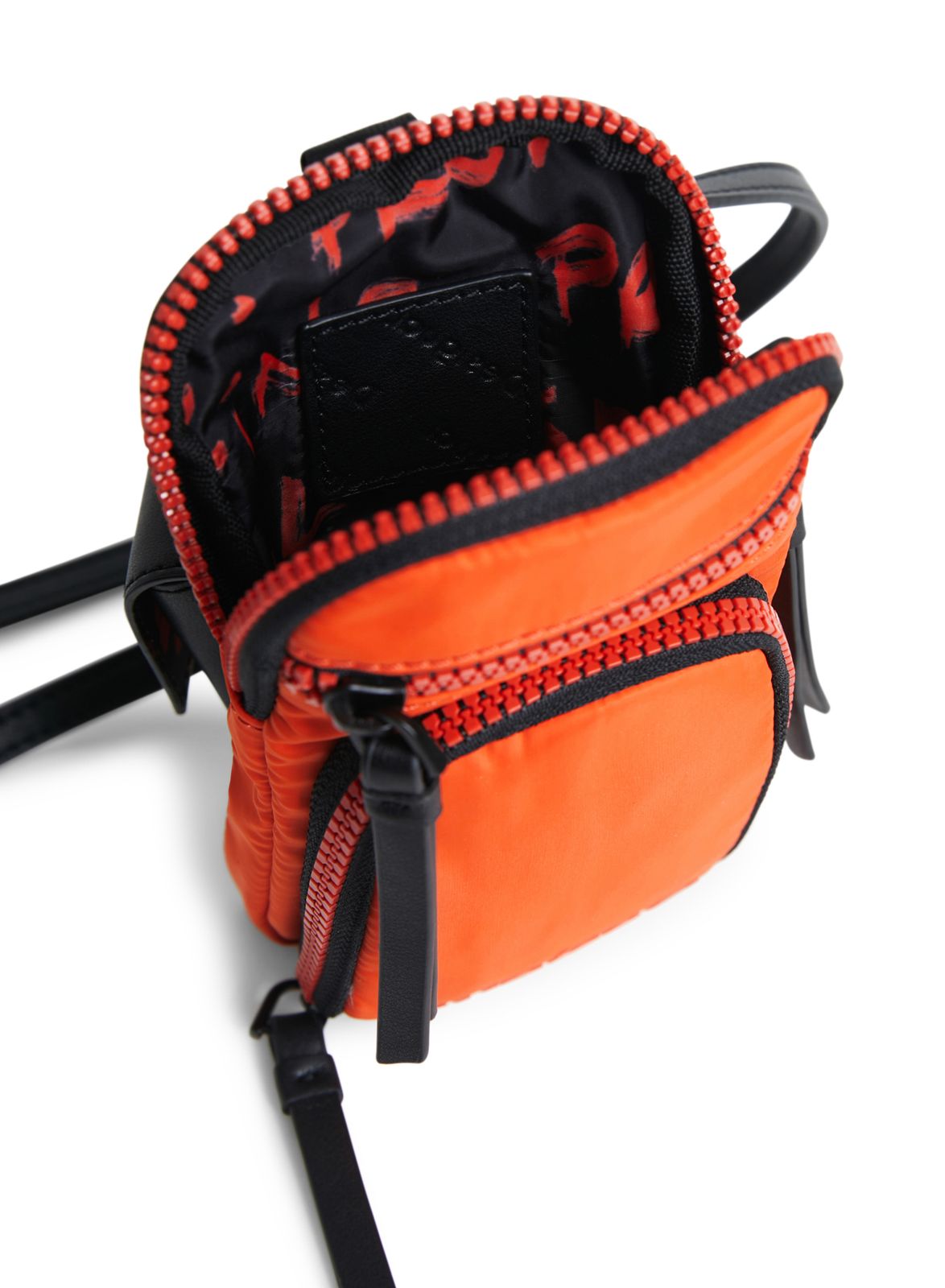 Sac Téléphone Portable Desigual - Modèle Mone Phone Bag Camel, Dimensions 11,5x17x4 Cm - Style Coloré, Intérieur Spacieux