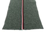 TOMMY HILFIGER Hilfiger Flag Knit Scarf Dark Grey