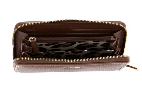 LIU JO purse Darsia Zip Around Wallet M Cacao | Buy bags, purses
