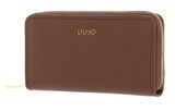LIU JO Darsia Zip Around Wallet M Cacao LIU JO Darsia Zip Around Wallet M Cacao