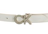 Calvin Klein Re-Lock Safe CK 3CM Belt W120 Ecru Calvin Klein Re-Lock Safe CK 3CM Belt W120 Ecru