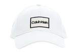 Calvin Klein Organza Patch Cap CK White Calvin Klein Organza Patch Cap CK White