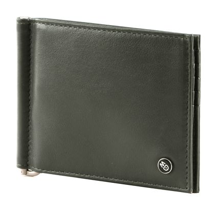 MANDARINA DUCK Downtown Money Clip Wallet Iron Gate