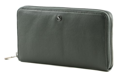 MANDARINA DUCK Downtown Zip Around Wallet Iron Gate