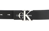 Calvin Klein Monogram Hardware Belt 30MM W95 Black Calvin Klein Monogram Hardware Belt 30MM W95 Black