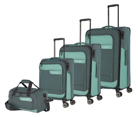 travelite VIIA 4W Trolley L / M / S Travelbag Eucalyptus