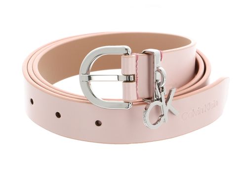 Calvin Klein Re-Lock 25MM Charm Belt Spring Rose