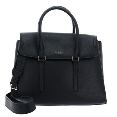 Calvin Klein CK Elevated Satchel M CK Black