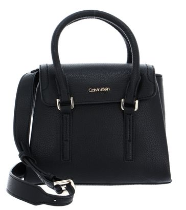 Calvin Klein CK Elevated Satchel Mini CK Black