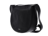 abro Leather Kaleido Lulu Crossbody Bag Small Black / Nickel