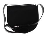 abro Leather Kaleido Lulu Crossbody Bag Small Black / Nickel