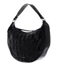 abro Leather Primitivo Hobo Bag Lulu S Black / Nickel abro Leather Primitivo Hobo Bag Lulu S Black / Nickel