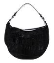 abro Leather Primitivo Hobo Bag Lulu S Black / Nickel abro Leather Primitivo Hobo Bag Lulu S Black / Nickel