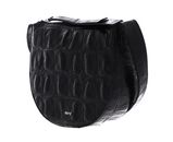 abro Leather Primitivo Lulu Crossbody Bag Small Black / Nickel