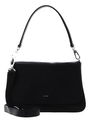 abro Leather Adria Hobo Bag Lulu Black / Nickel