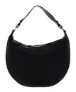 abro Leather Adria Hobo Bag Lulu Small S Black / Nickel abro Leather Adria Hobo Bag Lulu Small S Black / Nickel