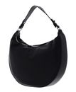 abro Leather Adria Hobo Bag Lulu Small S Black / Nickel abro Leather Adria Hobo Bag Lulu Small S Black / Nickel