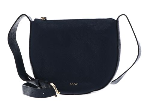 abro Leather Kaleido Lulu Crossbody Bag Small Petrol