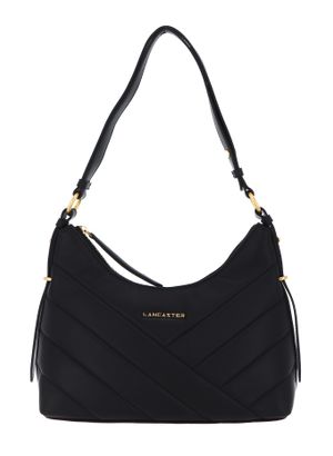 LANCASTER Soft Hobo Bag S Noir