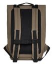 RAINS Rolltop Backpack Wood RAINS Rolltop Backpack Wood